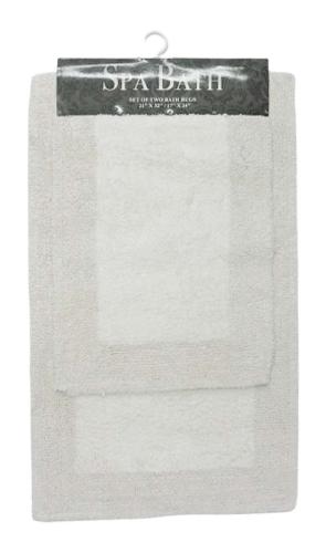 BATH RUGS SPABATH 2PCSET ASSORTED