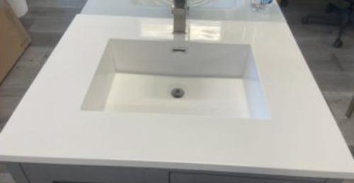 VANITY TOP ACRYLIC 40"X22"X2"GW