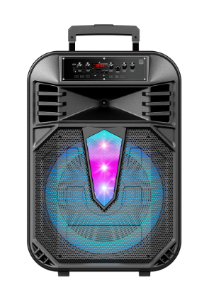 RCA STAGE-15 15-Inch Bluetooth Party Speaker with Stand, Microphone & Remote Control