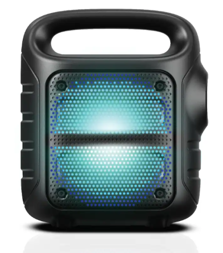 Star-6 6.5” Bluetooth Portable Speaker with Disco Lights