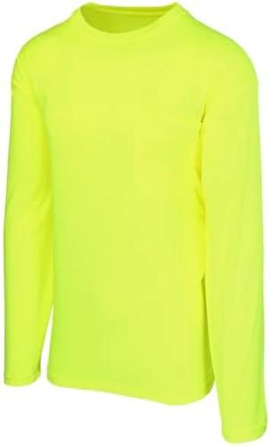 SAFETY SHIRT LONG SLEEVE(XL)HI-VISIBILITY