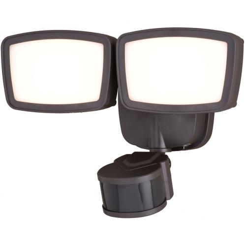 OUTDOOR MOTION SECUR 2LIGHT LED CCT ADJ. BRONZE 240R/5M