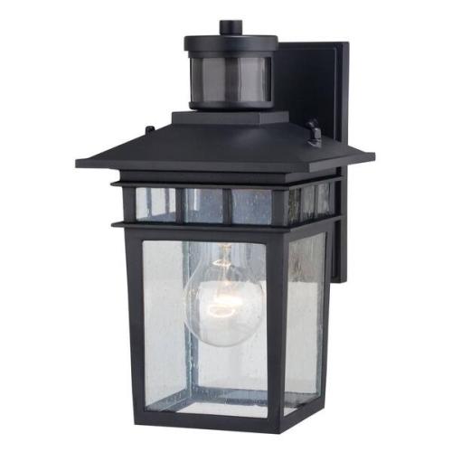 OUTDOOR WALL LIGHT RIDGE DUALUX 6.5" BLK