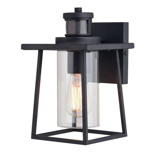 OUTDOOR WALL LIGHT GENEVA DUALUX 7" BLK