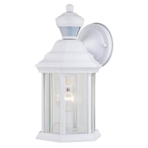 OUTDOOR WALL LIGHT AUBUM DUALUX 6.25" WHT