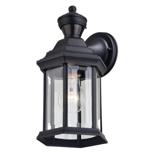 OUTDOOR WALL LIGHT AUBUM DUALUX 6.25" BLK