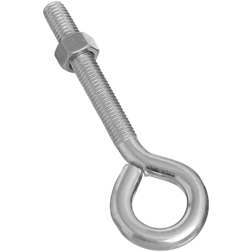 Eye Bolt With Nut, 1/2"X 6"