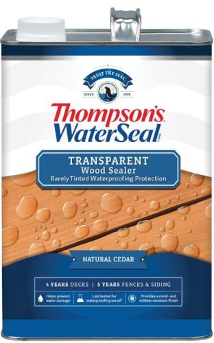 WOOD SEALER NATURAL CEDAR TRANSPARENT GAL
