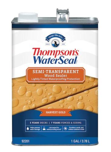 WOOD SEALER HARVEST GOLD SEMI-TRANSPARENT GAL