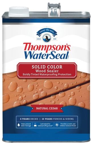 WOOD SEALER NATURAL CEDAR SOLID COLOR GAL