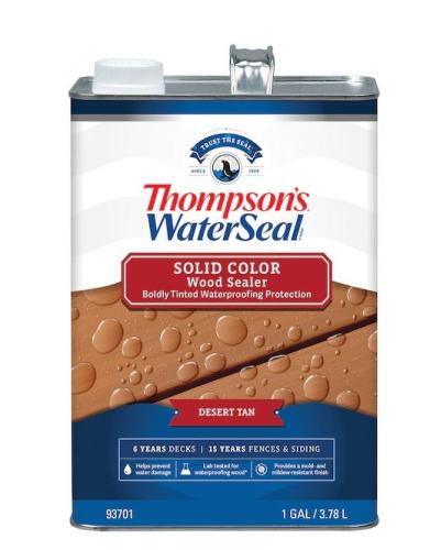 WOOD SEALER DESERT TAN SOLID COLOR GAL