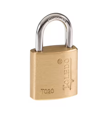 Toledo 20 MM Brass Padlock