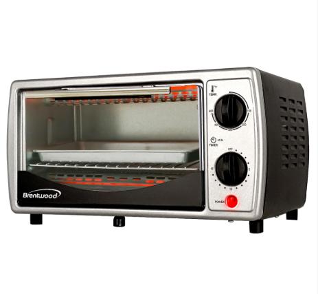 TOASTER OVEN BROILER 4SL BLACK