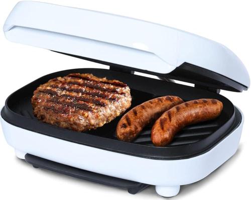 GRILL INDOOR ELEC CONTACT WHT