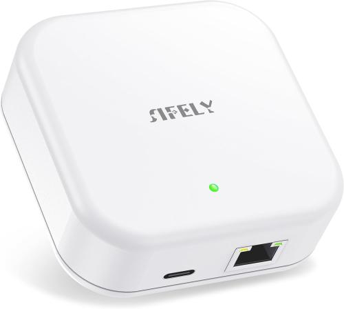 Sifely Smart Lock Wired Gateway - Remote Access Hub for Sifely Smart Door Lock