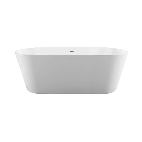 BATHTUB FREESTANDING 67" W/ OVERFLOW & CUPC DRAINER
