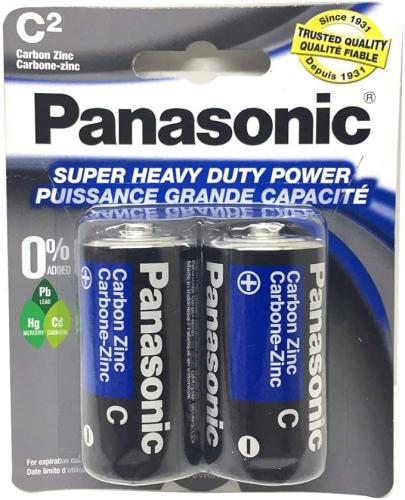 BATTERY C 2PK PANASONIC
