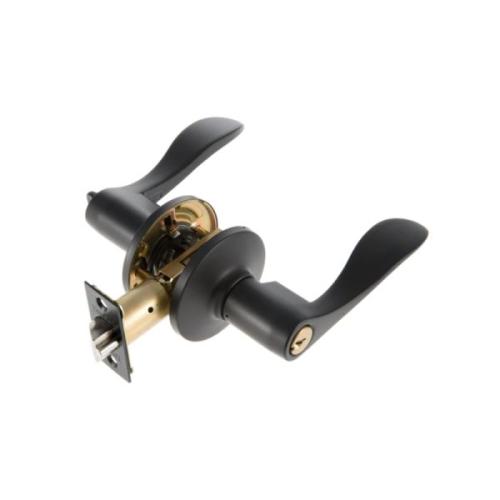 Toledo Exterior Leverset, Iron Black