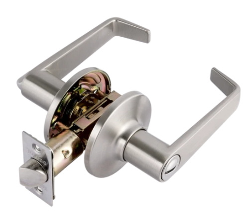 Toledo Jaen Entry Leverset, Satin Nickel