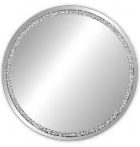 24'' Diamond Drip Mirror