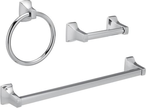Moen Adler 3 Piece Kit, Chrome Finish
