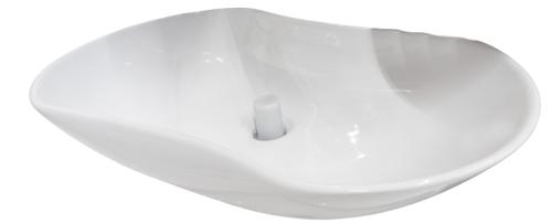 BASIN OVAL ART WHT 25-3/4x16-1/8 x4-3/4