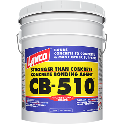 Lanco CB-510 White Concrete Bonding Agent – 5 Gallons