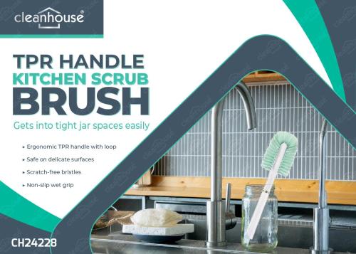 TPR Handle Kitchen Scrub Brush