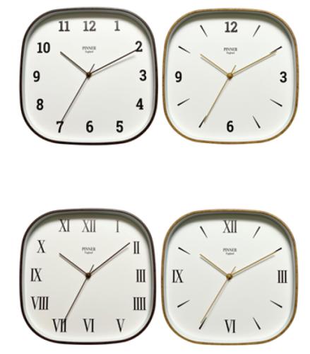 Minimalist Round Edged Clock