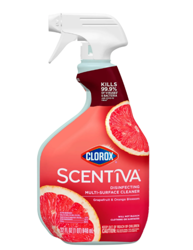 Clorox Scentiva Multi-Purpose Cleaner – Grapefruit & Orange Blossom (32 oz)