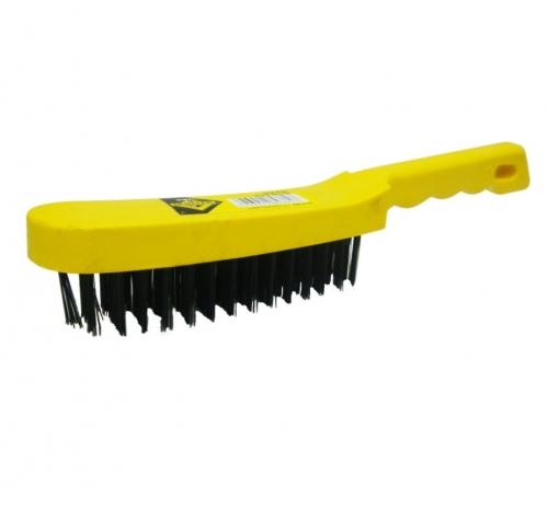 BRUSH WIRE 5X15 PLASTIC HANDLE