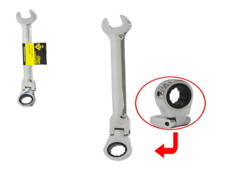 WRENCH RATCHET PIVOT/FIX HEAD 13MM