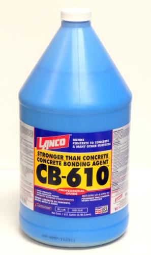 Lanco® CB-610 Concrete Bonding Agent, Blue, 1 Gallon