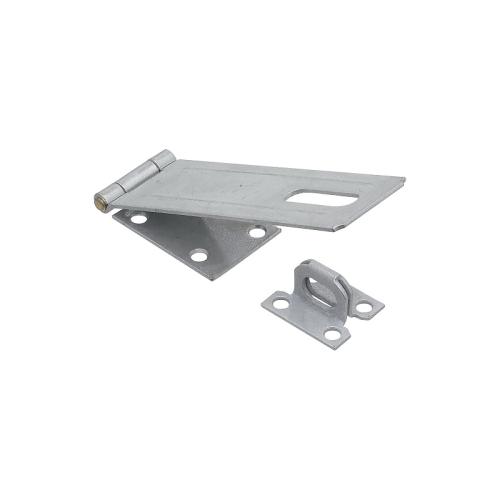 National Hardware V30 Series N102-780 Safety Hasp, 6 in L, 1-3/4 in W, Steel, Non-Swivel Staple
