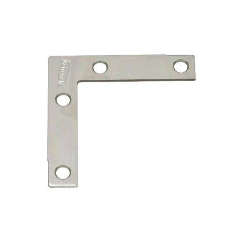 National Hardware V117 Series N113-928 Corner Brace, 2-1/2 in L, 1/2 in W, 2-1/2 in H, Steel, Zinc