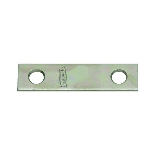 National Hardware N114-355 Mending Brace, 3 in L, 5/8 in W, 0.08 in, Steel, Zinc, Screw