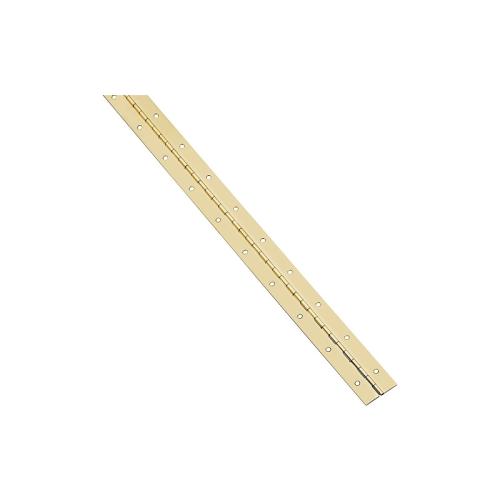 National Hardware N148-205 Hinge, 1-1/16 in W, Steel, Brass, Surface Mounting