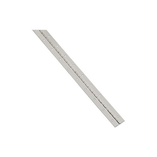 National Hardware V570 Series N148-221 Hinge, Nickel, 1-1/16 in W, Continuous Hinge