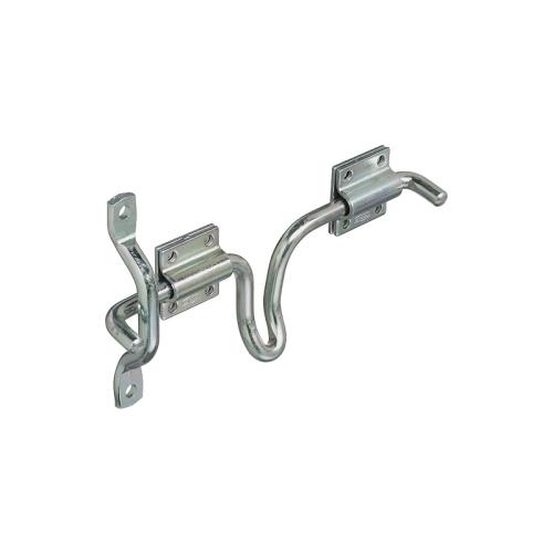 National Hardware N160-747 Door/Gate Latch, For: Right or Left Hand Swinging Gates, Steel, Zinc