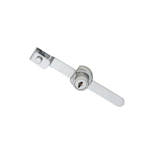 National Hardware VKA828 Series N185-306 Showcase Lock, Keyed Lock, B1 Cole, Y13 Yale Keyway, Steel/Zinc, Chrome-Plated