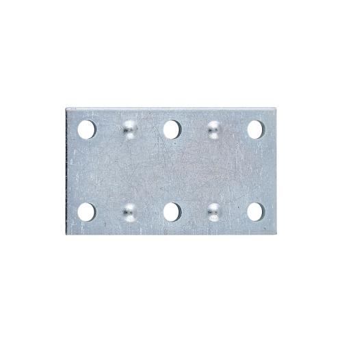 National Hardware N220-103 Mending Brace, 2-1/2 in L, 1-3/8 in W, 0.07 in, Steel, Zinc, Screw