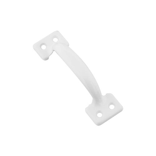 National Hardware N248-484 Bar Sash Lift, 4 in L Handle, Steel, White