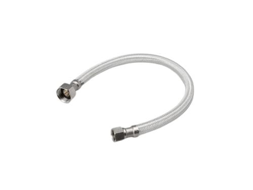 SINK SUPPLY HOSE NYLON GREY F1/2"XF3/8"