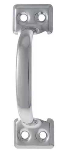 PULL HANDLE 4" STAINLESS STEEL