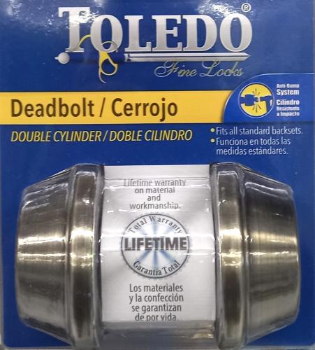 DEADBOLT DOUBLE CYLINDER