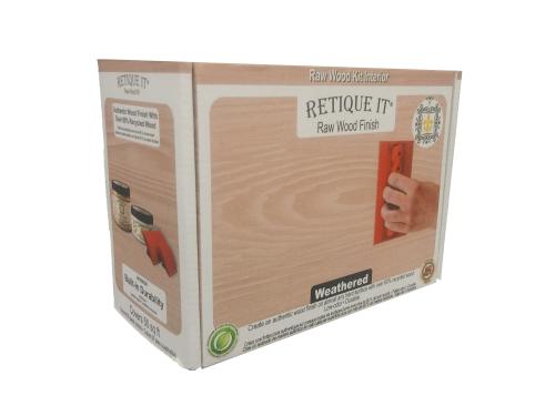 RETIQUE IT WEATHERED FINISH RAW WOOD KIT