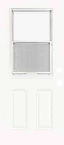 DOOR 36" EXTERIOR W/WINDOW STEEL SLAB
