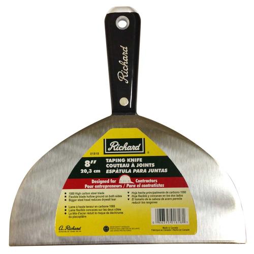 8" CARBON STEEL TAPING KNIFE