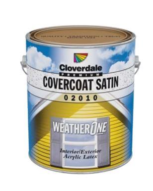 Weather One - Exterior 100% Acrylic Latex Finish, Satin (GL3) 02010