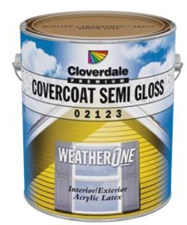 (C) W/ONE COVERCOAT SATIN LATEX